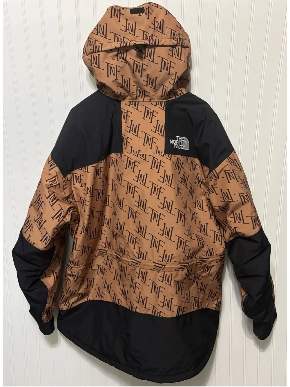 THE NORTH FACE TNF Gore Tex Mountain Guide Ski Brown Jacket Coat Mens Size XL